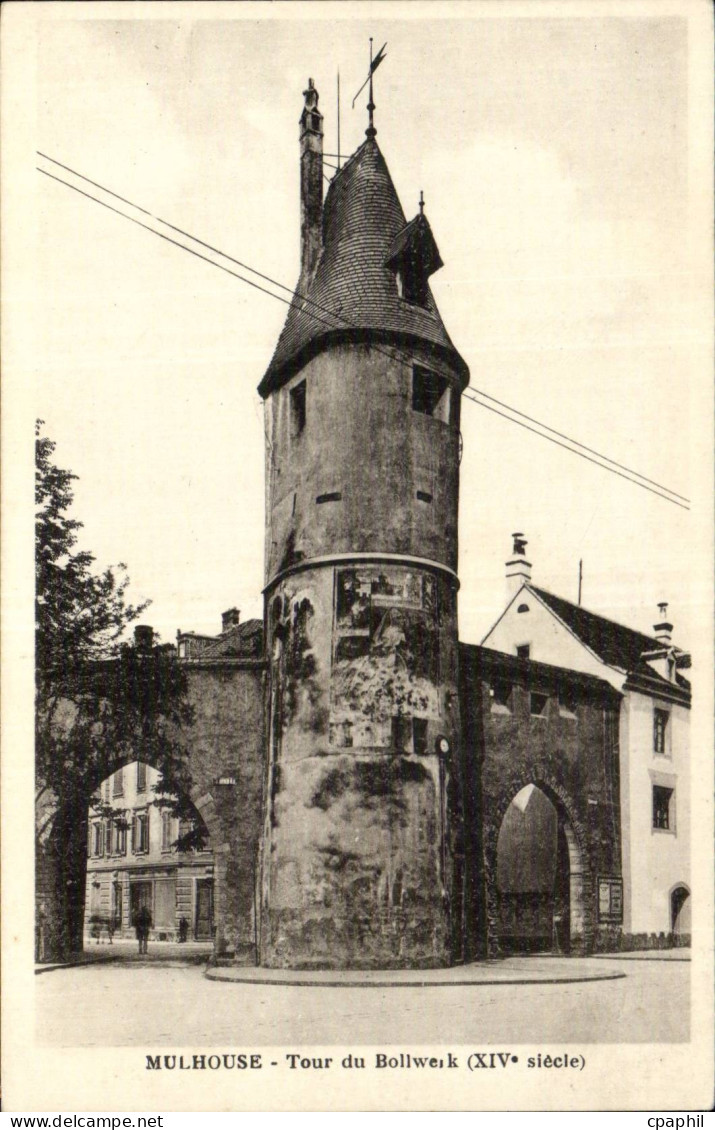 Mulhouse - Tour du Bollwerk CPA