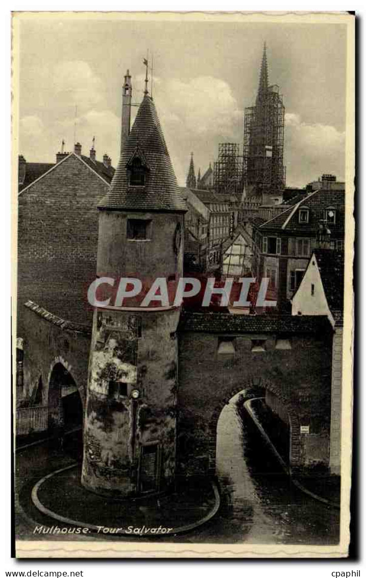 Mulhouse - Tour Salvator - CPA
