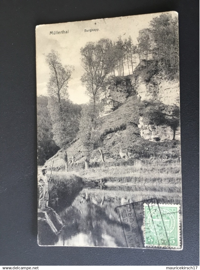 Mullerthal burgkapp nels ambulant luxembourg 1917 censure