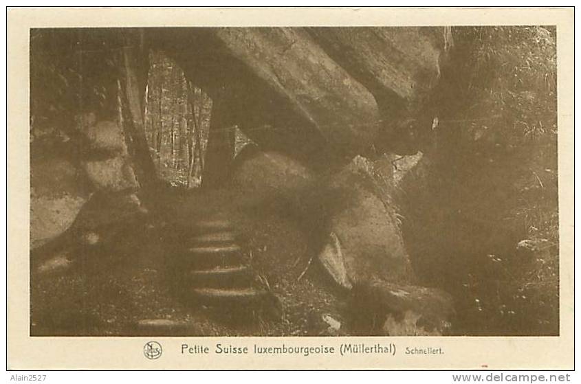 MÜLLERTHAL - Petite Suisse Luxembourgeoise - Schnellert (E.A. Schaack, Série 9, N° 45)