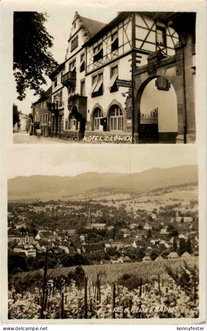 Müllheim - Hotel zum Löwen
