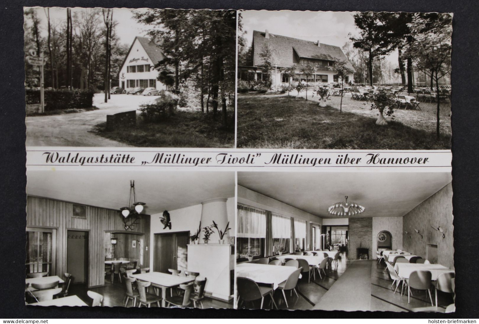 Müllingen/Sehnde, Waldgaststätte "Müllinger Tivoli", versch. Ansichten