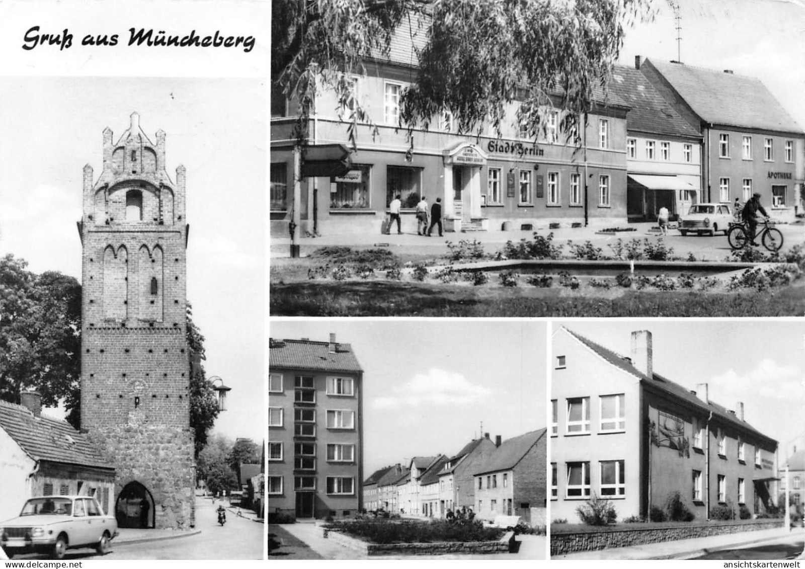 Müncheberg Mehrbildkarte gl2003 #179.081