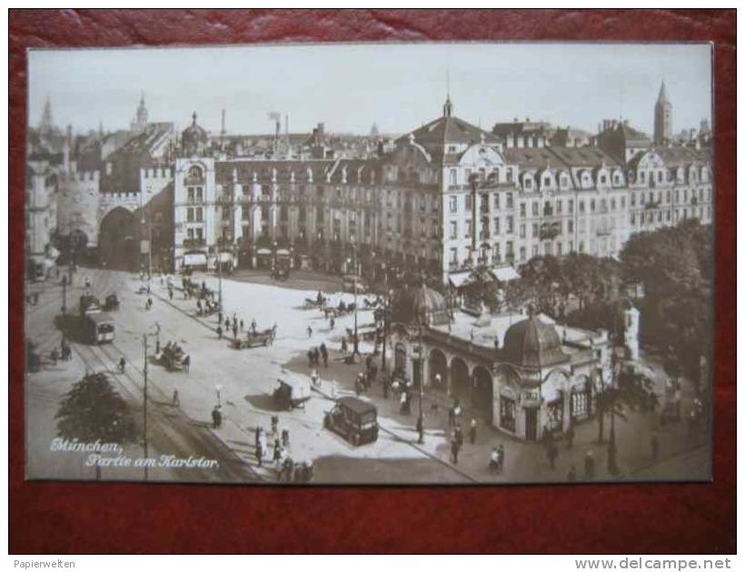 München - Karlsplatz Strassenbahn, Fahrzeuge