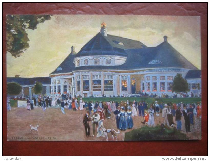 München - Künstlerkarte "Ausstellung München 1910"