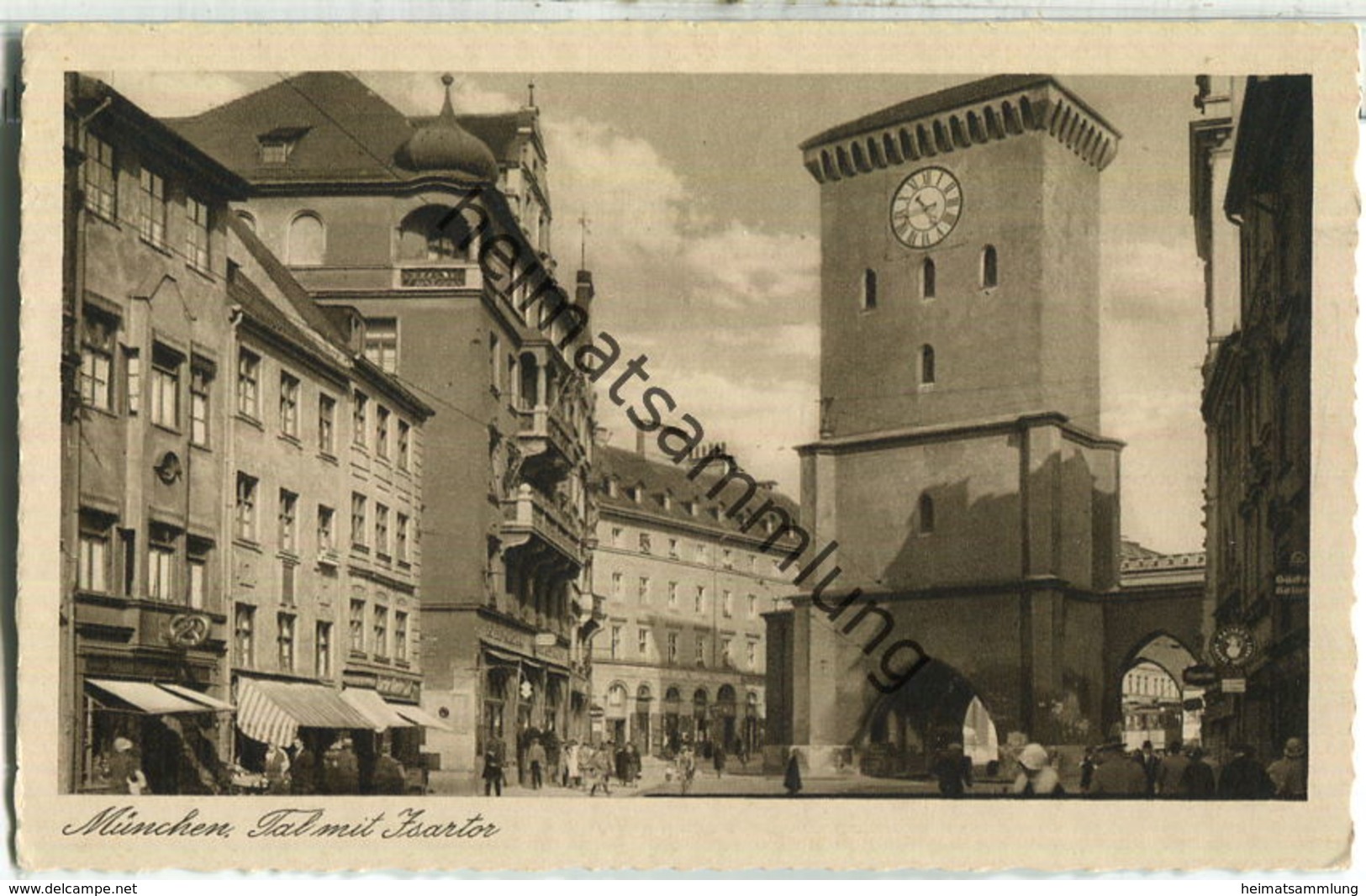 München - Tal mit Isartor - Verlag M. Seidlein München