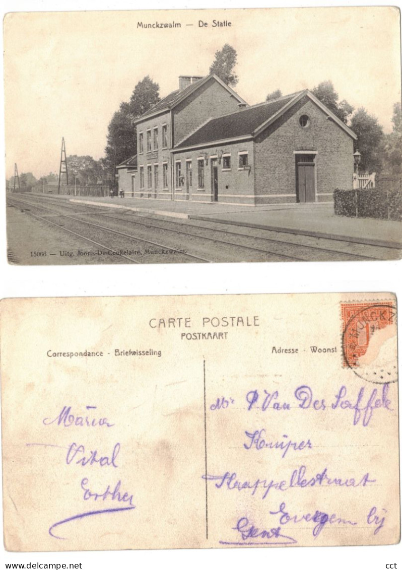 Munckzwalm  Munkzwalm  Zwalm   De Statie   GARE STATION