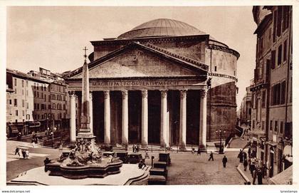 A652 Italy Rome Roma Pantheon RPPC vintage postcard