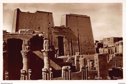A765 Egypt Edfou The Temple RPPC vintage postcard