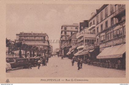 ALGERIA - Philippeville - Rue G. Clemenceau