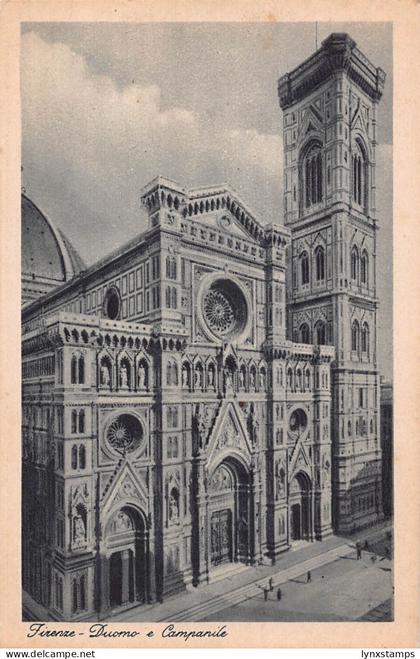 B146 Italy Firenze Florence Duomo e Campanile vintage postcard