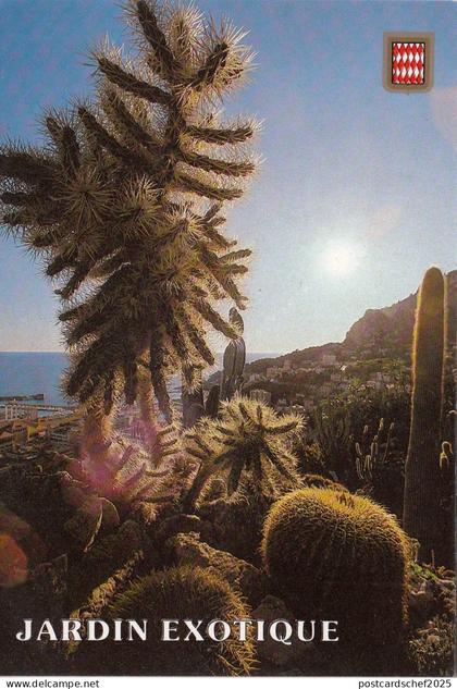 BF13589 monaco monte carlo le jardin exotique  front/back image