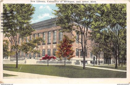 BF35932 mich ann arbor new library university of michigan  USA  front/back scan