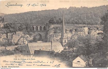 BF36728 luxembourg pont du chateau et le bock