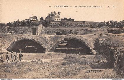 BF9095 les citernes et la cathedrale carthage tunisia   Tunisia