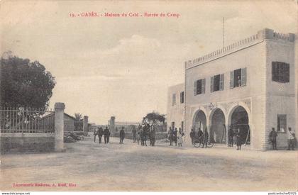 BF9209 gabes maison du caid entree du camp types tunisia    Tunisia