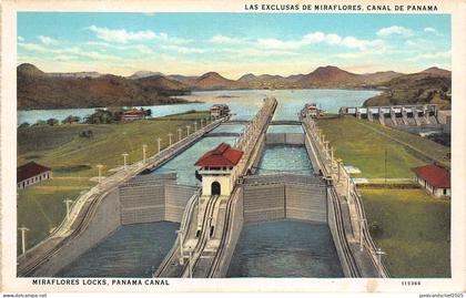 BR44627 Miraflores locks Panama Canal panama