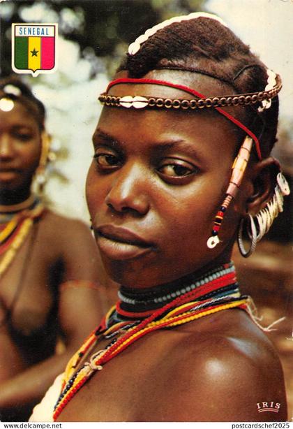 BR54963 Danseuse Bassari Senegal folklore senegal