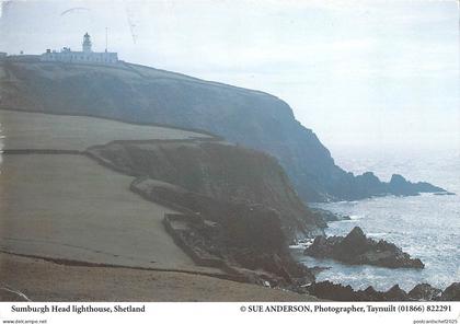 BR91093 sumburgh head lighthouse shetland  scotland