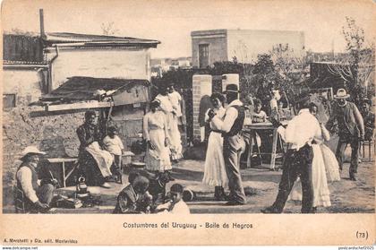 BR94822 uruguay Black south americana dance folklore costumes