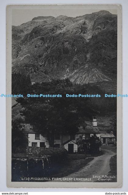 C026186 Great Langdale Middlefell Farm Lowe Patterdale