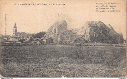 C065 France Pierrelatte Le Rocher  vintage postcard