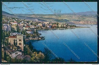 Croazia Abbazia cartolina QK4573