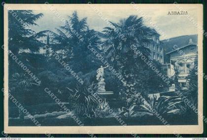 Croazia Abbazia cartolina RT3139