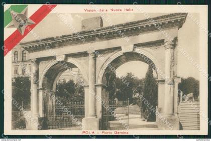 Croazia Pola cartolina KV2935