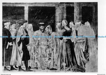 D002479 Arezzo. Chiesa di S. Francesco. Visita della Regina Saba a Salomone. F.l