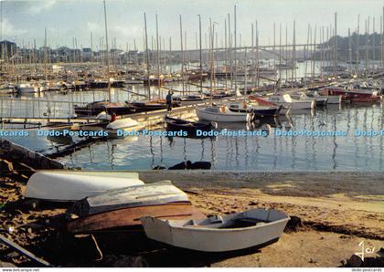 D008928 La Bretagne en Couleurs. La Trinite Sur Mer. Le port de plaisance. Jos.