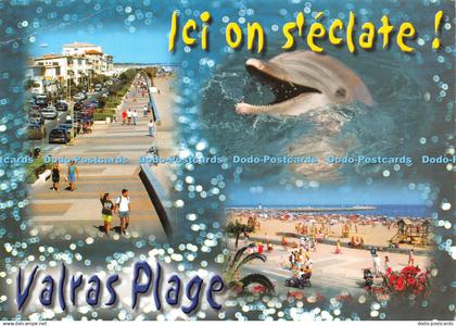 D041181 Valras Plage. Station Balneaire de la Mediterranee. La Station. Larrey.