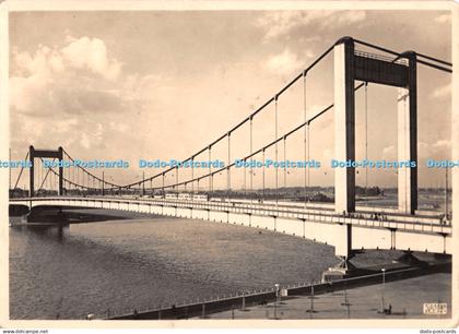D061832 Kolner Brucken. Mulheimer Hangebrucke. Bayer. Leverkusen. I. G. Werk. Jo
