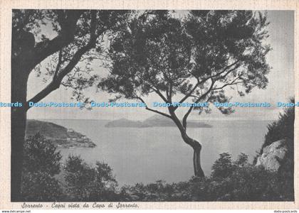 D098508 Sorrento. Capri Vista da Capo di Sorrento. G. Di Maio. Serta Rho