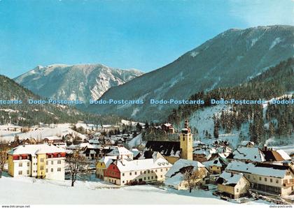 D124076 Wintersportplatz Lunz am See Mit Scheiblingstein und Hetzkogel J Mark