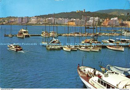D188244 Mallorca. Baleares. Palma. Hoteles del Paseo Maritimo. desde el Club Nau