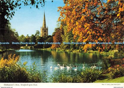 D196995 Stratford upon Avon Shakespeare Avon John Hinde E Ludwig 1982