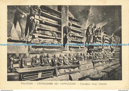 D200267 Palermo Catacombe dei Cappuccini Corridoio degli Uomini