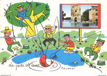 D205346 Pezenas La Peche est Bonne FL