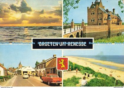 D208367 Groeten uit Renesse Gebr Spanjersberg Multi View 1975