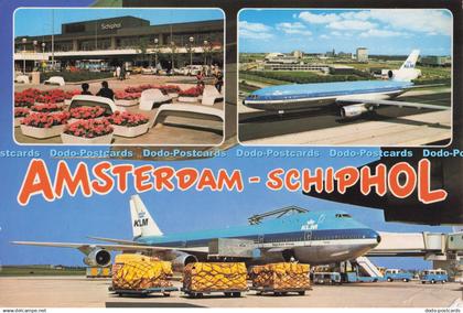 D276932 Amsterdam Schiphol Internationale Luchthaven Schiphol Euro Color Cards M