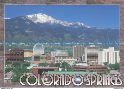 D295861 Colorado Springs. Majestic Pikes Peak. Sanborn