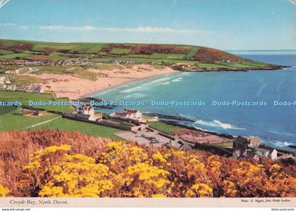 D296661 North Devon. Croyde Bay. John Hinde. E. Nagele. PM. Ilfracombe. Devon. 1