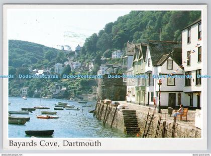 D314921 Dartmouth. Bayards Cove. Inscribed stone recalls sailing of Mayflower in