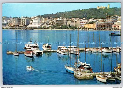 D316991 Mallorca. Baleares. Espana. Palma. Hoteles del Paseo Maritimo. Desde el