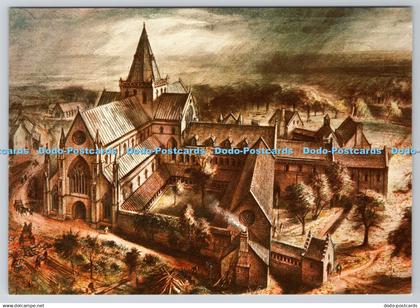 D319268 Berwickshire. Dryburgh Abbey. Crown. Alan Sorrell