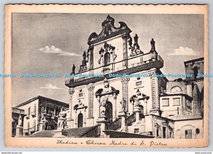 D320060 Modica Chiesa Madre di S. Pietro. Rotocalcografica