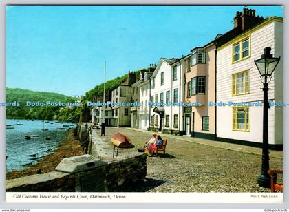D325099 Devon. Dartmouth. Old Customs House and Bayards Cove. E. Nagele. F. R. P