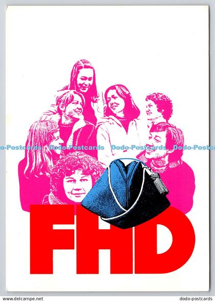 D325506 FHD. Dienststelle. Frauenhilsdienst. Bern. PM. Dubendorf. 1979. Postcard