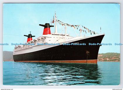 D336280 Cannes. Le France en Rode de Cannes. Montluet. 1973